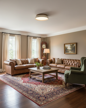 Piedra Travertine Ceiling Light