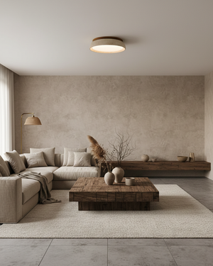 Piedra Travertine Ceiling Light