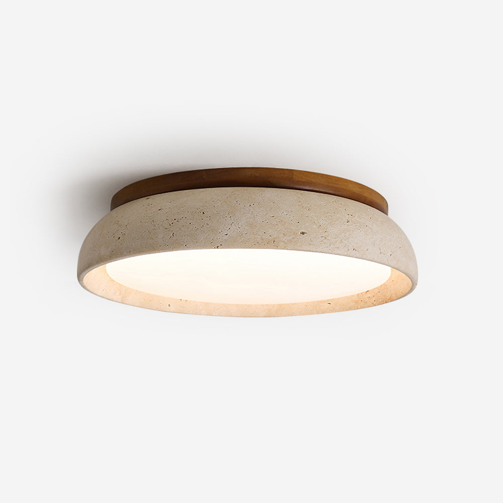 Piedra Travertine Ceiling Light