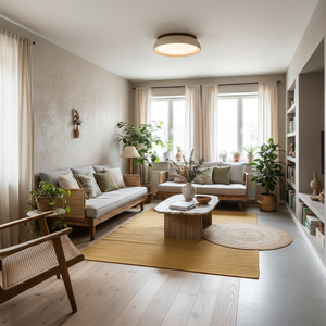 Piedra Travertine Ceiling Light