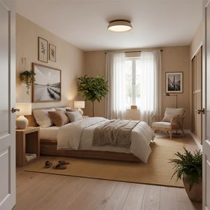 Piedra Travertine Ceiling Light