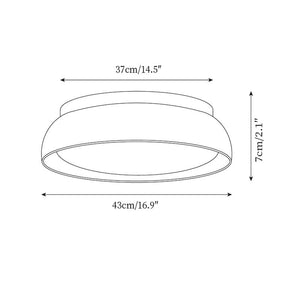 Piedra Travertine Ceiling Light