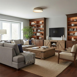 Piedra Travertine Ceiling Light