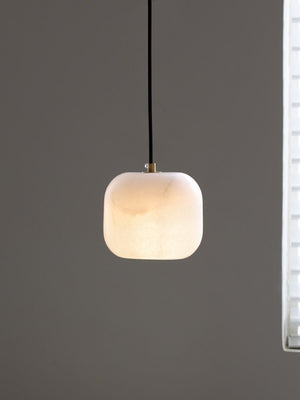 Pillow Alabaster Cluster Chandelier