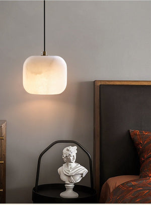 Pillow Alabaster Cluster Chandelier