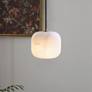 Pillow Alabaster Cluster Chandelier