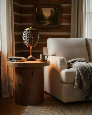 Pinecone Table Lamp