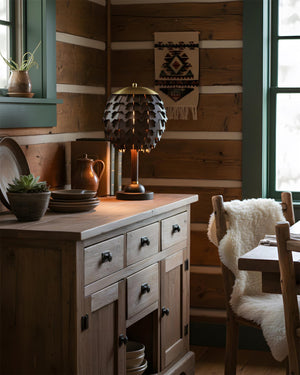 Pinecone Table Lamp