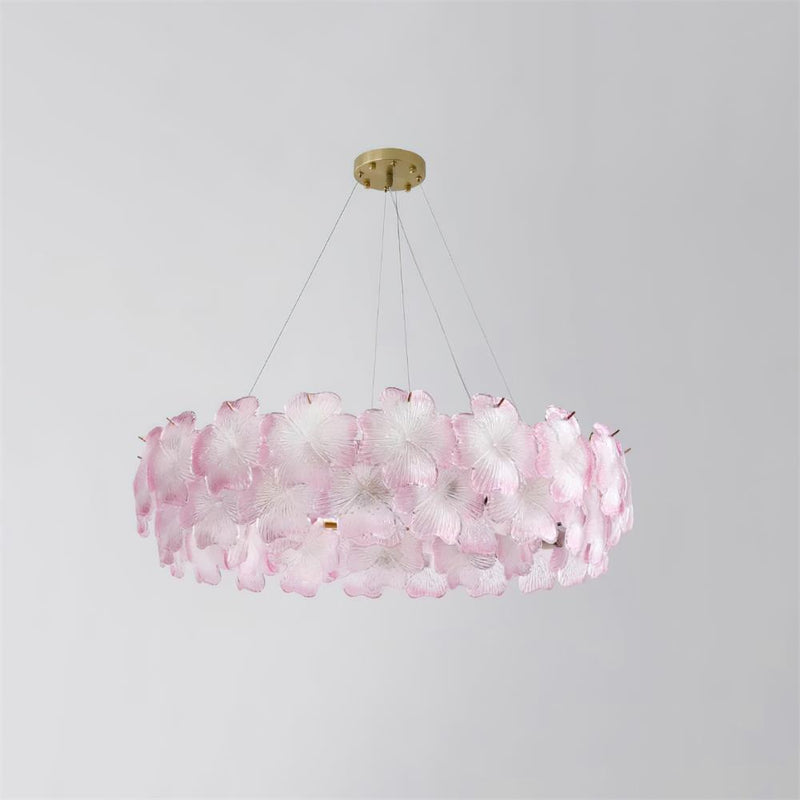Pink Mika Chandelier – detail 25