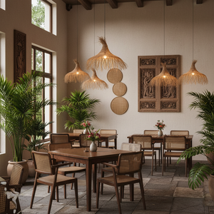 Pipa Natural Pendant Light