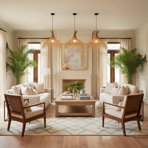 Pipa Natural Pendant Light