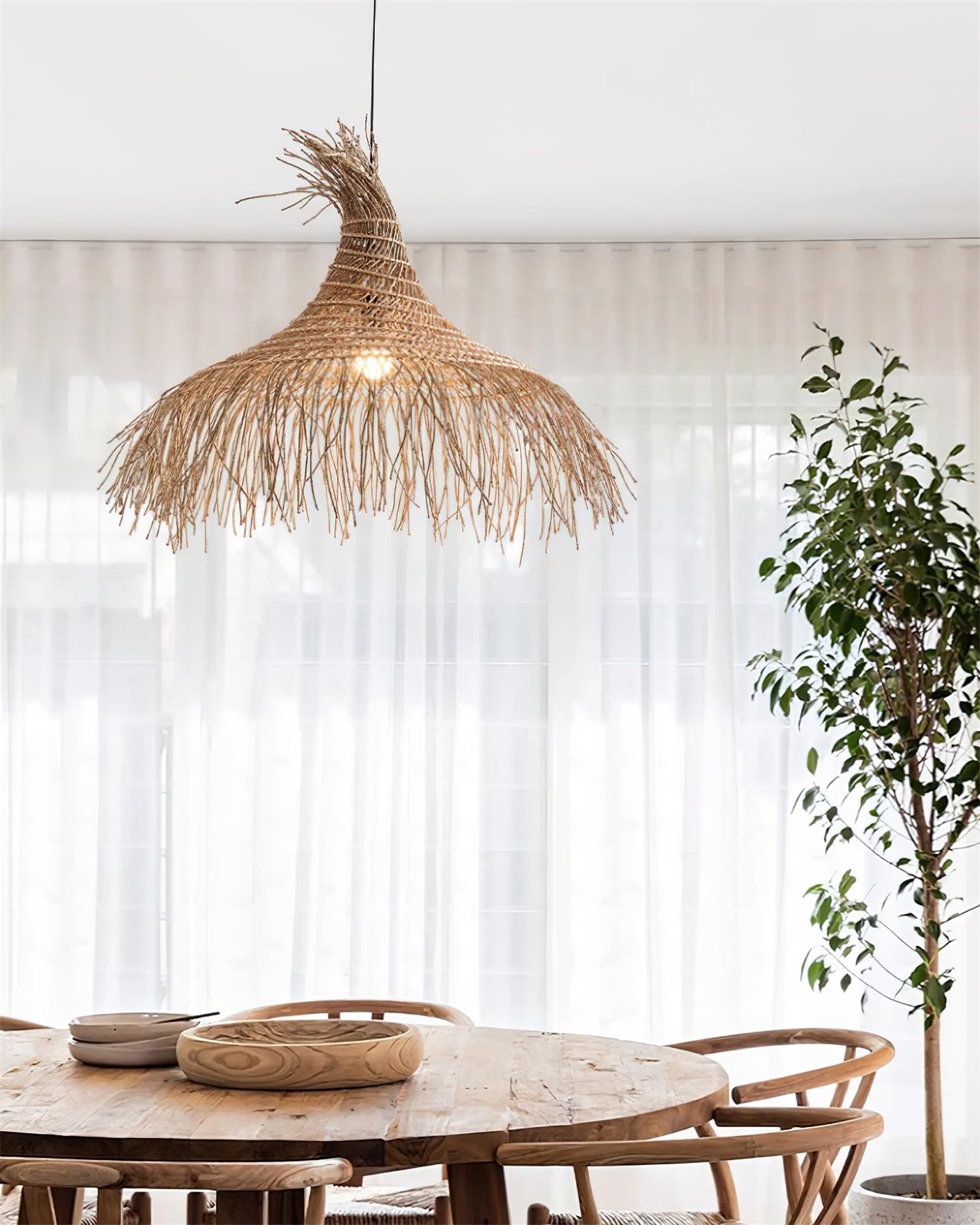 Pipa Natural Pendant Light