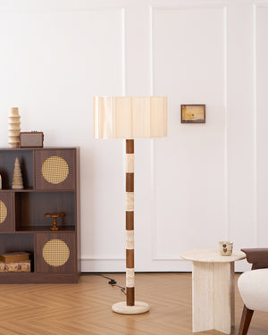 Pleated Grove Floor Lamp