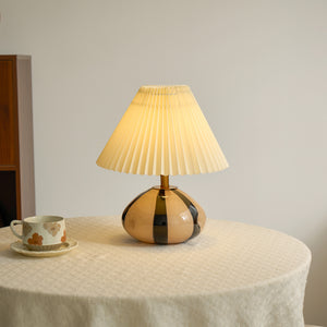 Plissee Cavolo Tischlampe