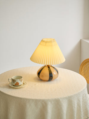 Plissee Cavolo Tischlampe