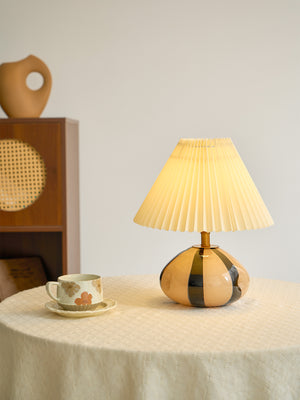 Plissee Cavolo Tischlampe