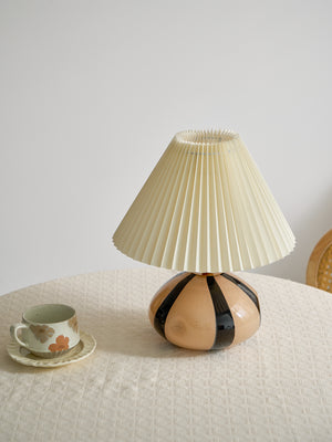 Plissee Cavolo Tischlampe