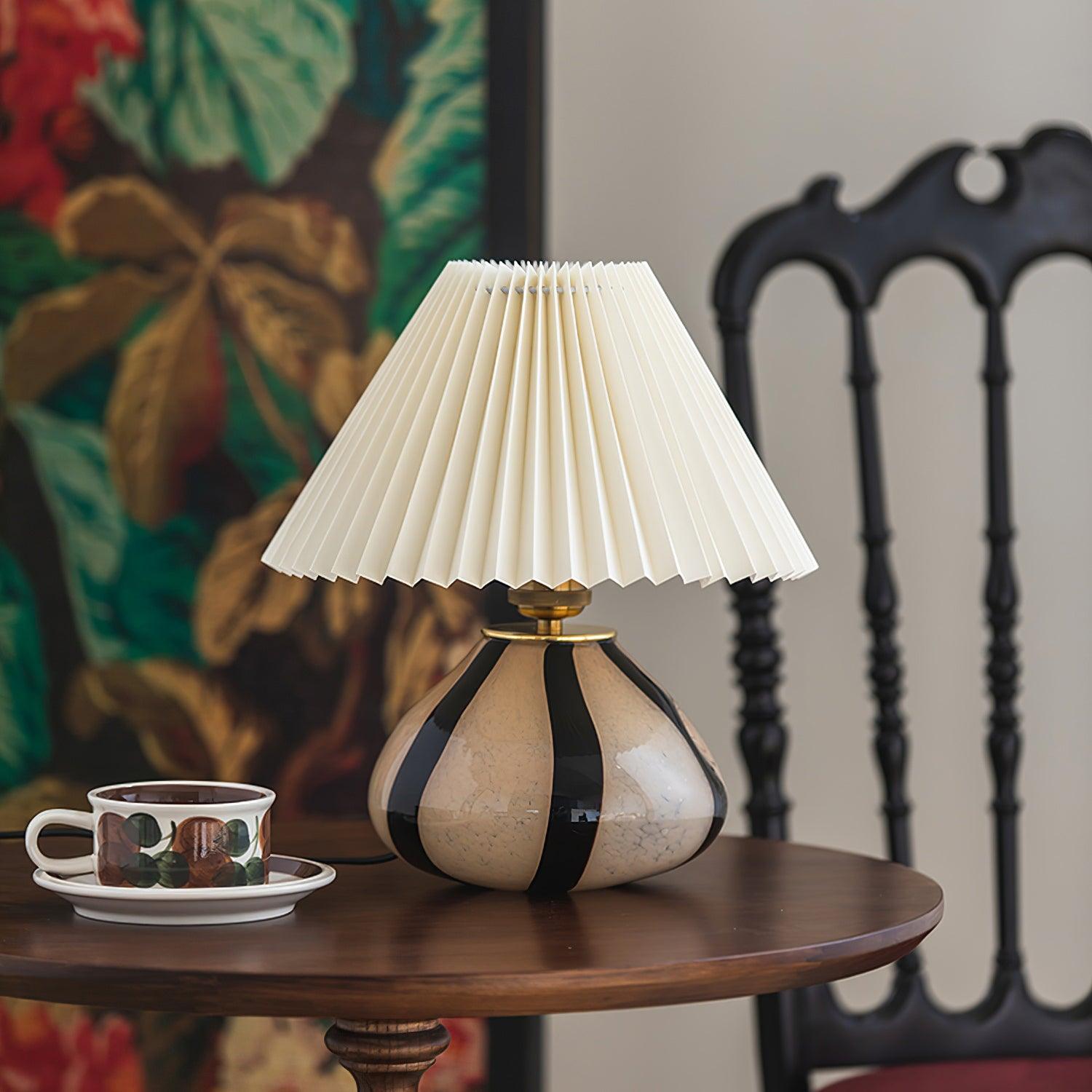 Pleated Cavolo Table Lamp - Docos