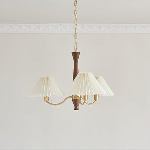 Pleated Chandelier