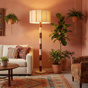 Pleated Grove Floor Lamp
