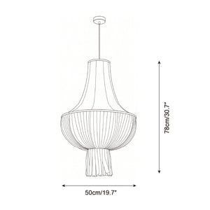 Plisselle Pendant Light