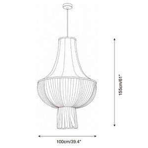 Plisselle Pendant Light