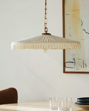 Plivelle Pleated Pendant Light