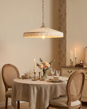 Plivelle Pleated Pendant Light