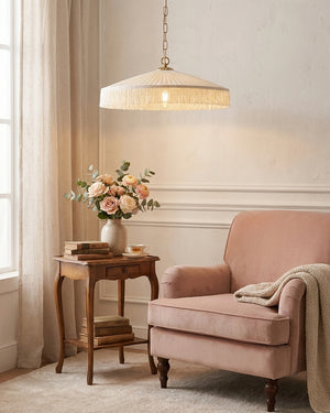 Plivelle Pleated Pendant Light