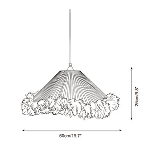 Pluma Fringe Pendant Light