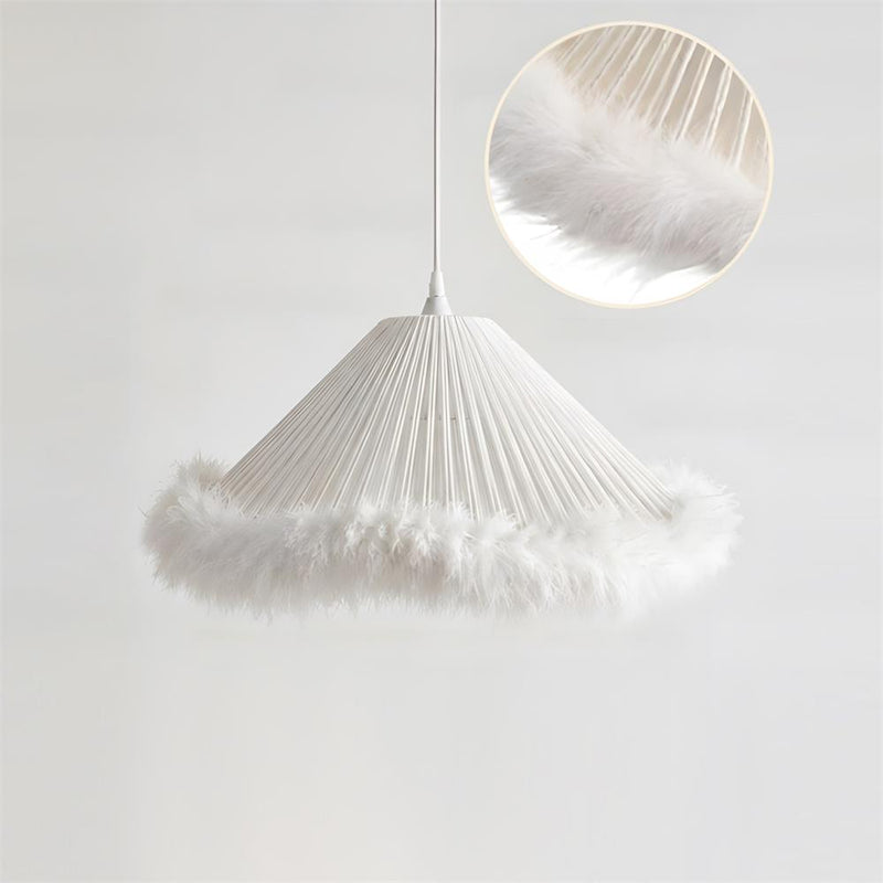 Pluma Fringe Pendant Light – detail 17