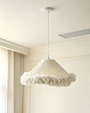 Pluma Fringe Pendant Light