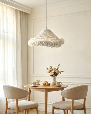 Pluma Fringe Pendant Light