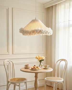 Pluma Fringe Pendant Light