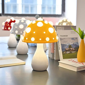 Poisonous Mushrooms Table Lamp