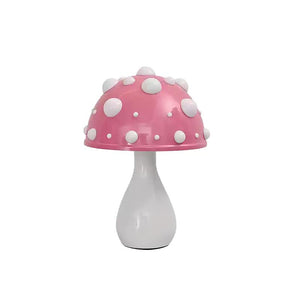 Poisonous Mushrooms Table Lamp