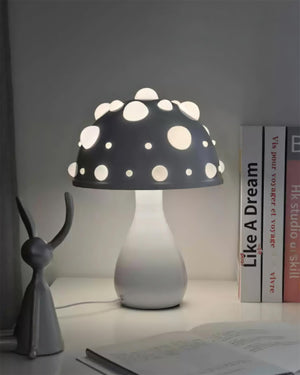 Poisonous Mushrooms Table Lamp