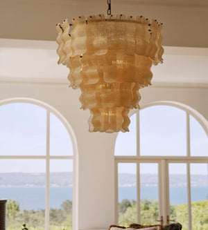 Pollensa Glass Chandelier