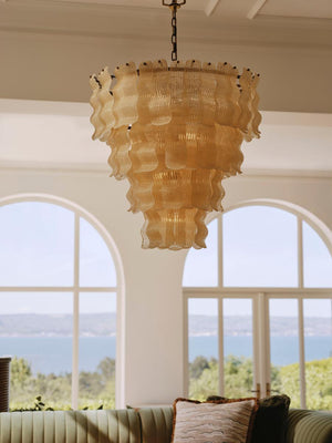 Pollensa Glass Chandelier