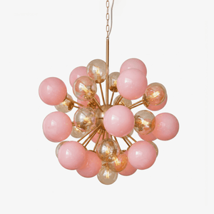 Pomelia Glass Globe Sputnik Chandelier