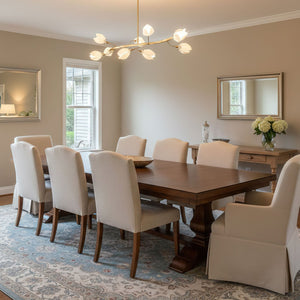 Porcelain Magnolia Chandelier
