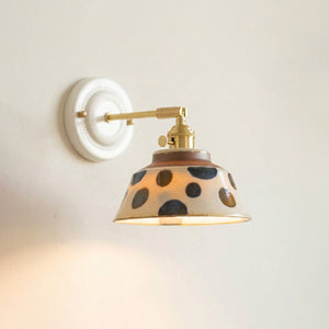 Porcelain Indigo Wall Lamp