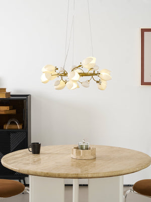 Porcelain Magnolia Chandelier