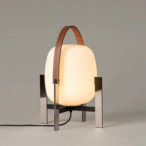 Portable Lantern Metal Table Lamp 13.7″- 21.6″ - Docos