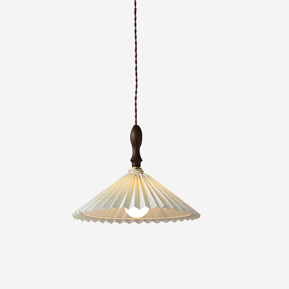 Prairie Pleated Pendant Lamp - Docos