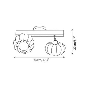 Pumpkin Ceiling Lamp - Docos