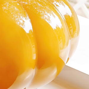 Pumpkin Glass Table Lamp