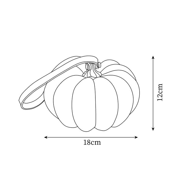 Pumpkin Portable Table Lamp 7.1″- 4.7″