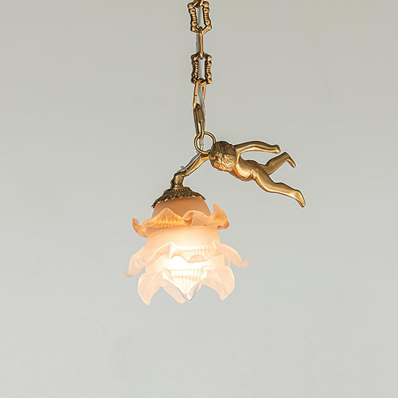 Putti Statuettes Brass Suspension – detail 19
