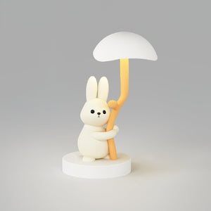 Rabbit Hug Table Lamp 9.1″- 15.7″